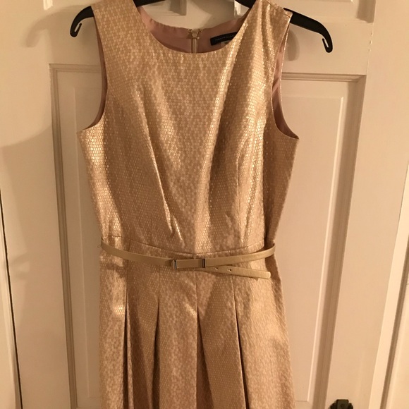 ⭐️TOMMY HILFIGER GOLD FLARE DRESS BELT⭐️ HOLIDAY - Picture 3 of 8